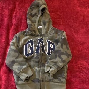 babyGap Logo Print Hoodie size 4 toddlers